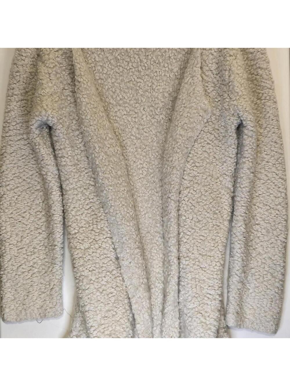 Women's Cream and Grey Cardigan